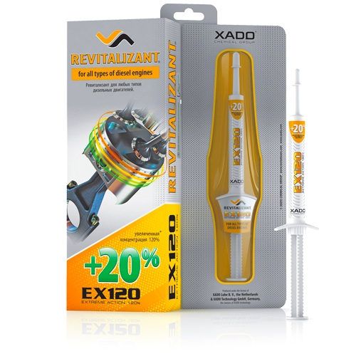 XADO Revitalizantas EX120 dyzeliniams varikliams